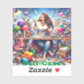 自己気にデカールは意思素晴らしツール。 シール (シート)