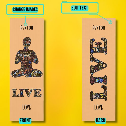 自己気に心心ヨガマット ヨガマット