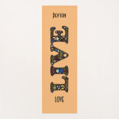 自己気に心心ヨガマット ヨガマット (正面)