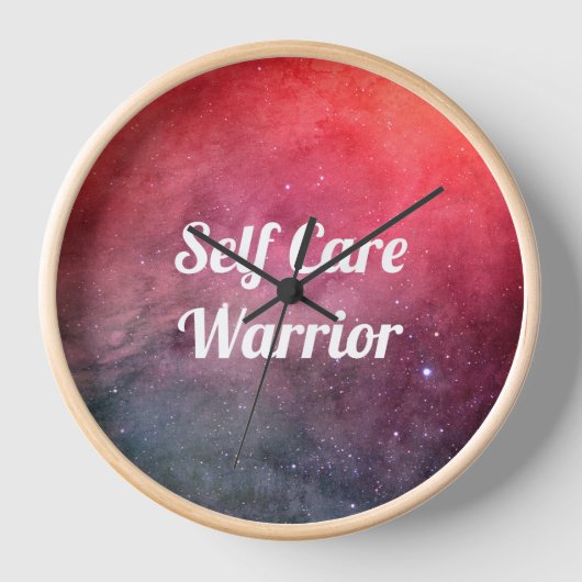 自己気に戦士 壁時計 (正面)