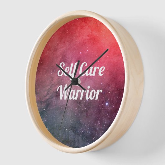 自己気に戦士 壁時計 (傾斜)