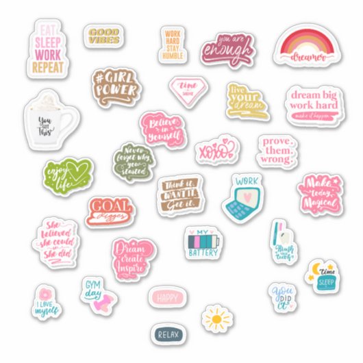 自己気に シール (正面)