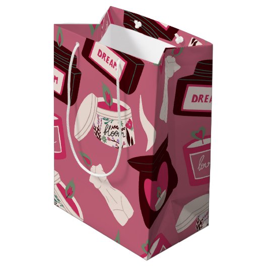 自己気に ミディアムペーパーバッグ (裏面アングル)