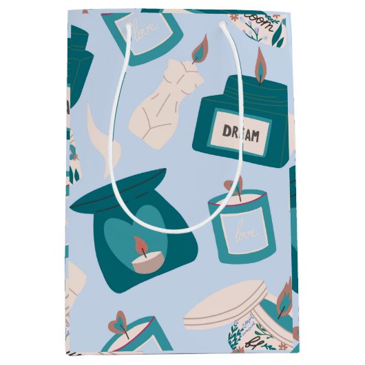 自己気に ミディアムペーパーバッグ (正面)