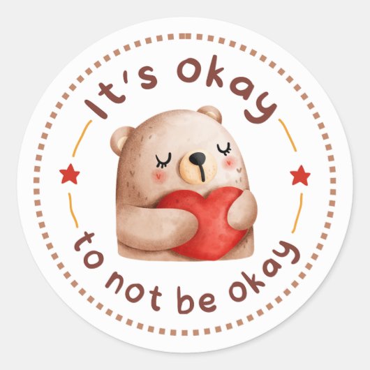 自己気に ラウンドシール (正面)