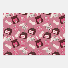 自己気に ラッピングペーパーシート