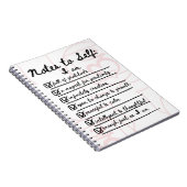 自己注記：ルートチャクラ確認仕訳帳 ノートブック (右側)