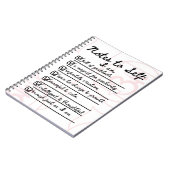 自己注記：ルートチャクラ確認仕訳帳 ノートブック (左側)