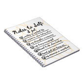 自己注記:聖書的チャクラ確認書 ノートブック (右側)