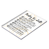 自己注記:聖書的チャクラ確認書 ノートブック (左側)