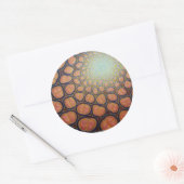 自己相似の細胞共鳴 ラウンドシール (封筒)