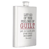 自己知おもしろい識名前をカスタムするフラスコ フラスク (右)