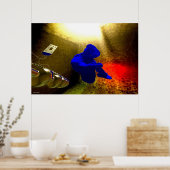 自己確信（混合–7） ポスター (キッチン)