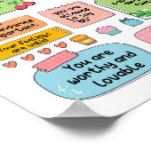 自己精神保健学校心理学者への注意1 ポスター (角)