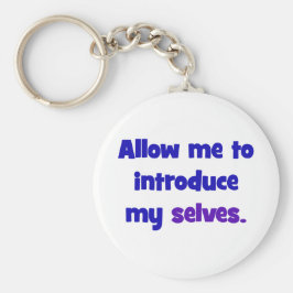 自己紹介しよう キーホルダー