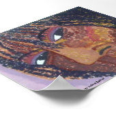 「自己肖像画 – デジタル復元されたポスター ポスター (角)