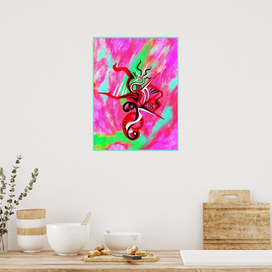 自己肯定する ポスター (キッチン)