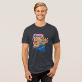 自己肯定感は鋭意製作中 トライブレンドＴシャツ (正面全面)