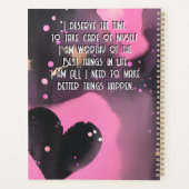 自己肯定気に名のプランナー プランナー手帳 (裏面)