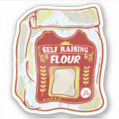 自己育粉バッグ シール (正面)