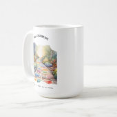 自己自信前向き確認カード コーヒーマグカップ (正面左)