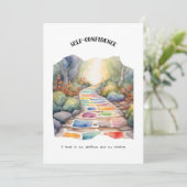 自己自信前向き確認カード シーズンカード (スタンド正面)