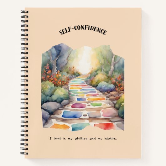 自己自信前向き確認 ノートブック (正面)