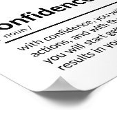 自己自信引用文 ポスター (角)