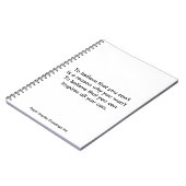 自己自信 ノートブック (左側)