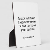 自己自信 フォトプラーク (側面)