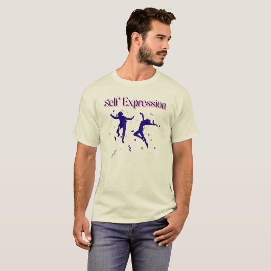自己表現基本Tシャツ Tシャツ (正面フル)