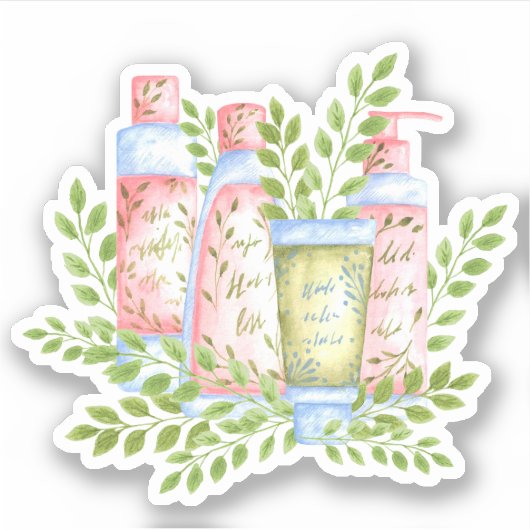 自己製気に品 シール (正面)