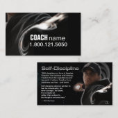 自己規律の名刺の指導 名刺 (正面/裏面)