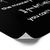 自己規律は、あなたの能力を習得することから始まる ポスター (角)