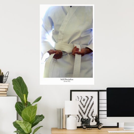 自己規律 ポスター (ホームオフィス)