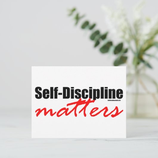 自己規律 ポストカード (スタンド正面)