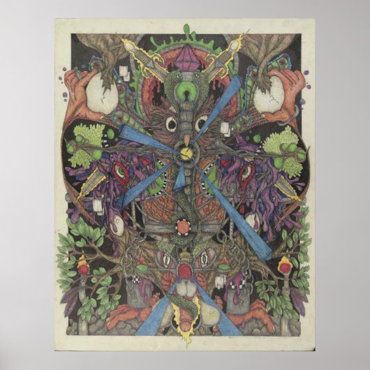 自己解散(フクロウの目の航海) ポスター (正面)