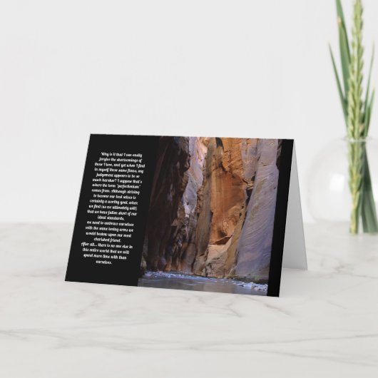 自己許し ノートカード (正面)