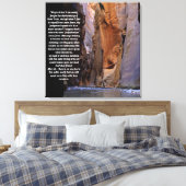 自己許感動的可 キャンバスプリント (インサイチュ (寝室))
