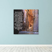 自己許感動的可 キャンバスプリント (インサイチュ (ウッドフロア))