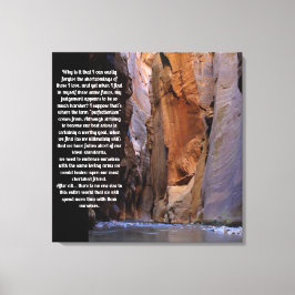 自己許感動的可 キャンバスプリント