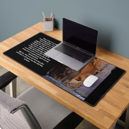 自己許感動的可 デスクマット