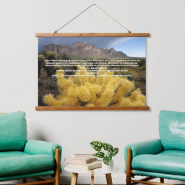 自己許感動的可 吊り下げ型タペストリー