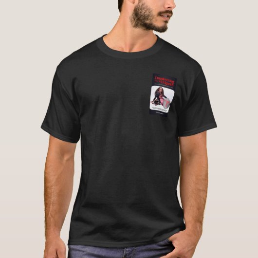 自己訴訟当事者をエンパワーメントする メンズTシャツクルーネック Tシャツ (正面)