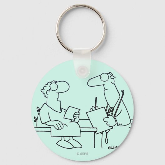 自己診断 キーホルダー (正面)