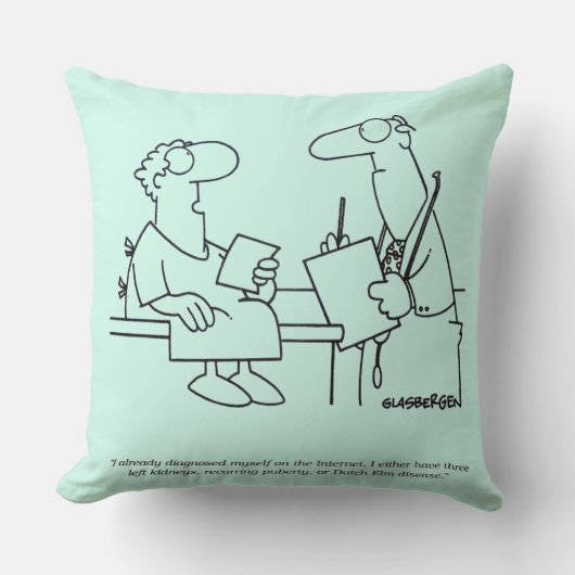 自己診断 クッション (正面)