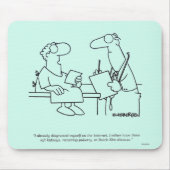 自己診断 マウスパッド (正面)