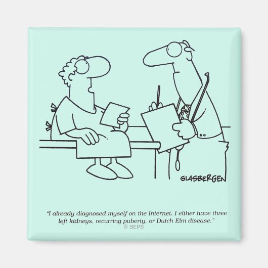 自己診断 マグネット (正面)