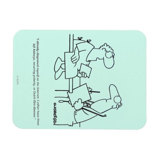 自己診断 マグネット (横)