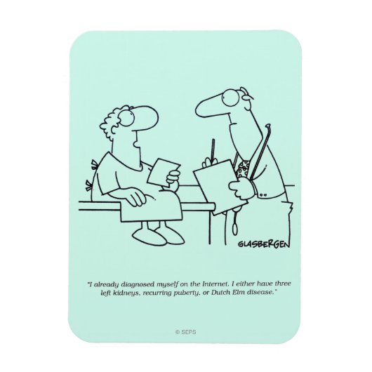 自己診断 マグネット (縦)